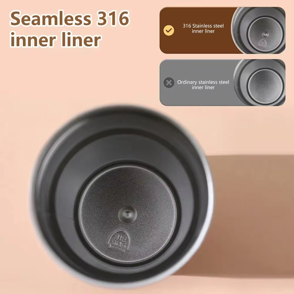 Smart Thermos Vacuum Flask with LED Display